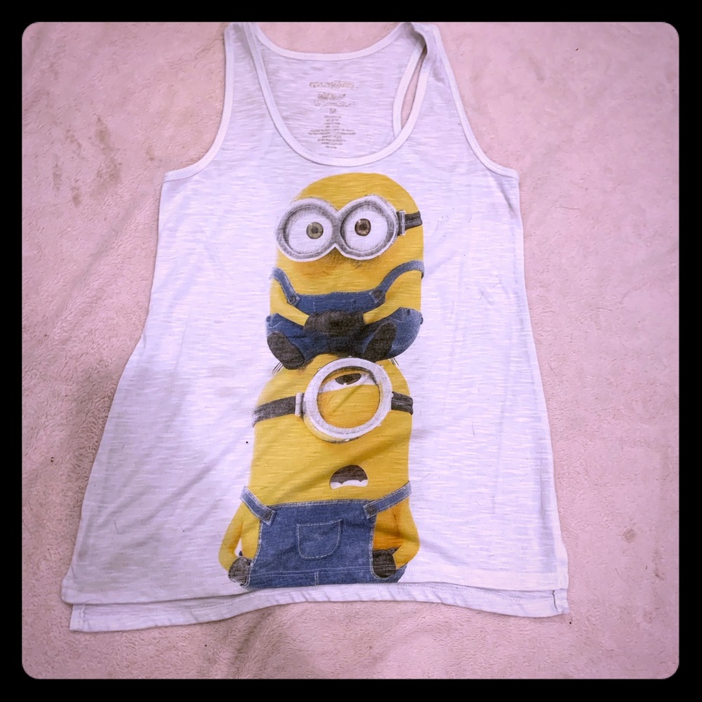 despicable me minion workout tank